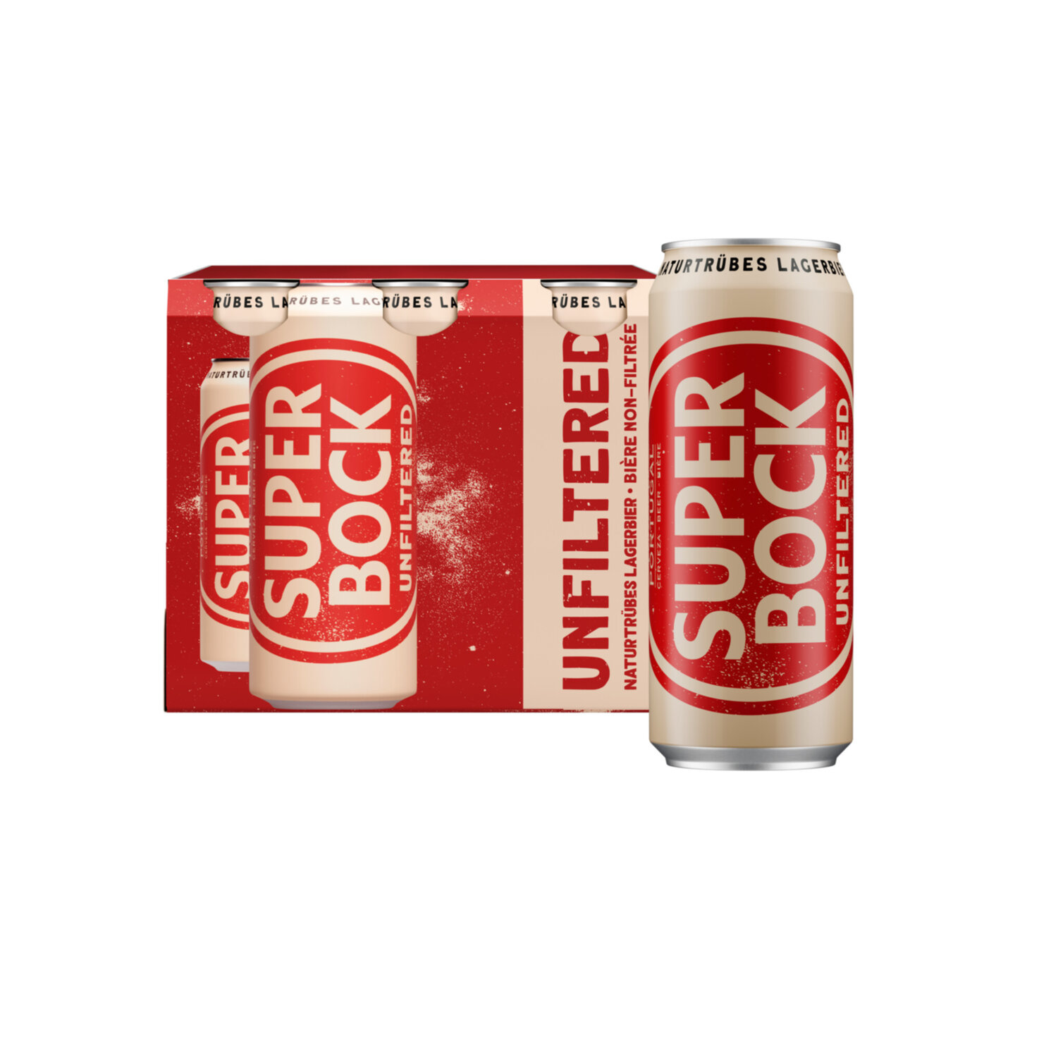 Superbock Unfiltered Dose 6x50cl -300cl