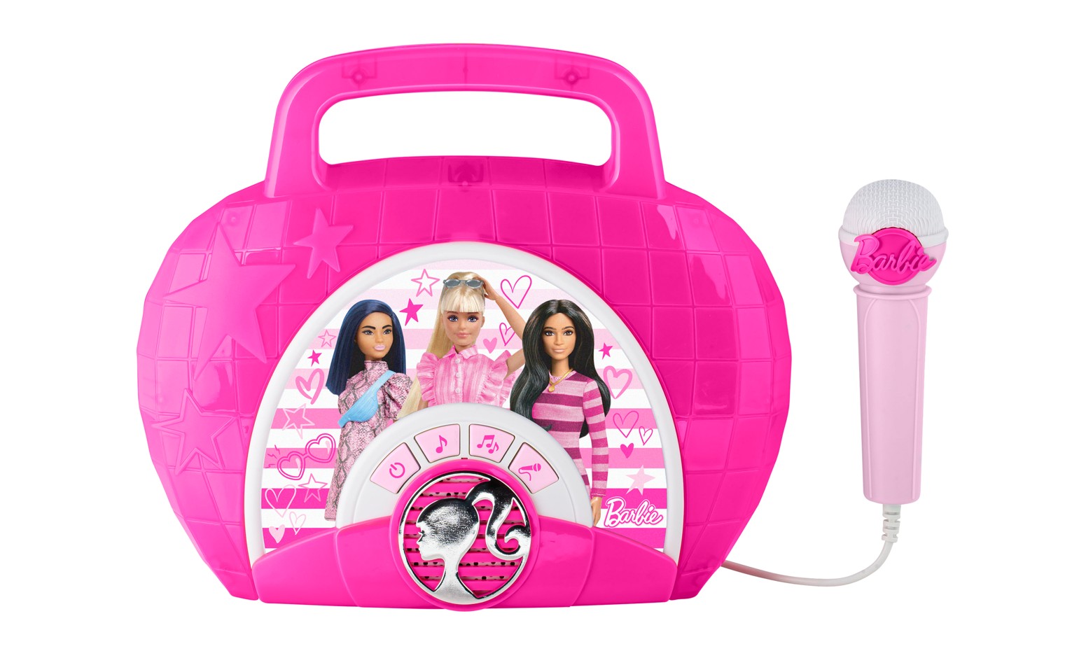 Barbie - Syng-med boombox med mikrofon