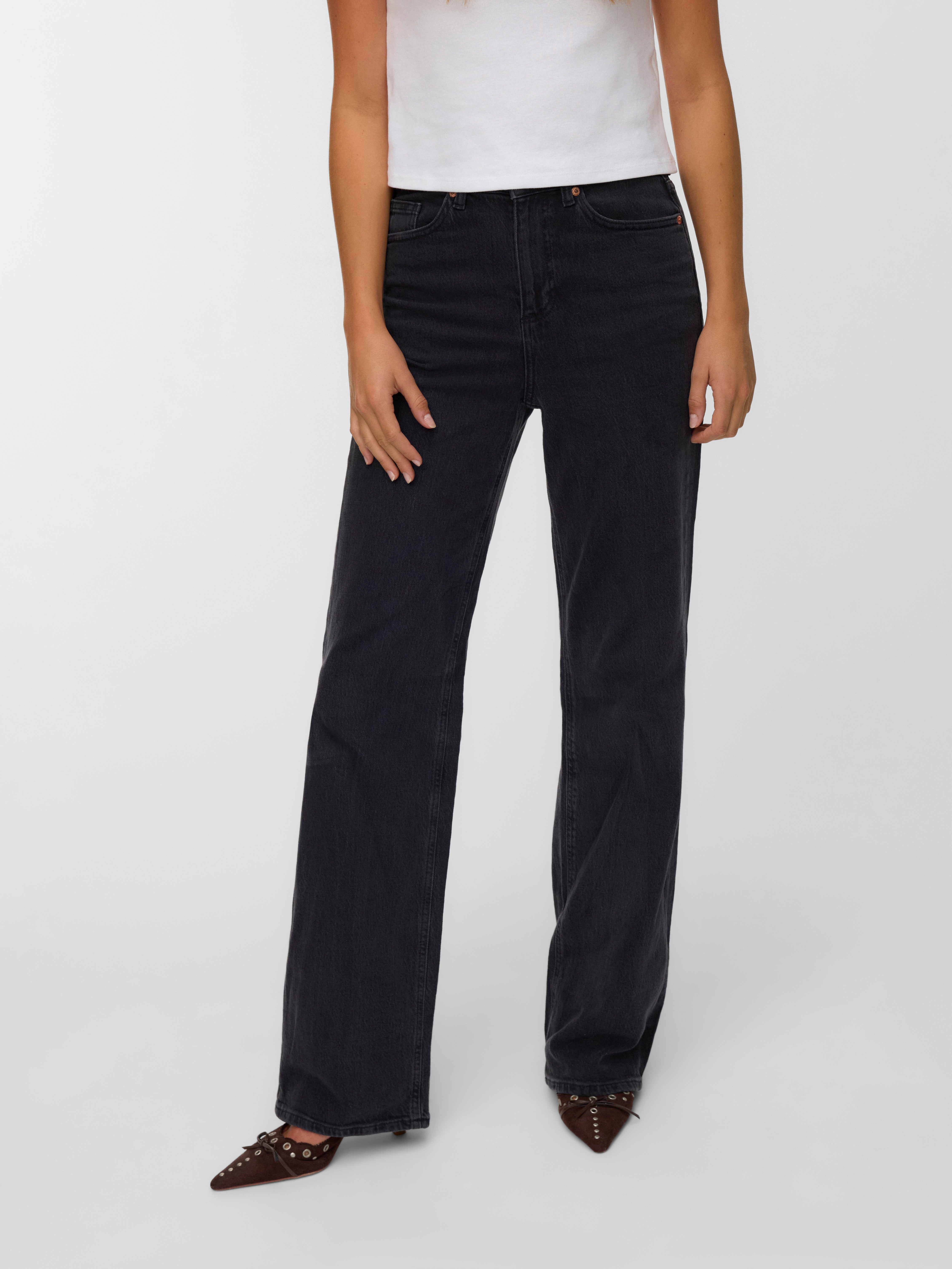 VMTESSA High rise Wide leg fit Jeans