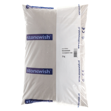 Stonewish zilverzand0-1 mm 25 kg