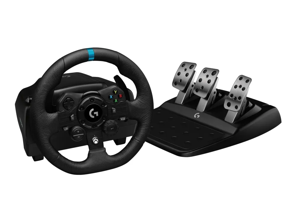 Logitech® | G923 - Rat og pedalsæt - kabling - for PC, Microsoft Xbox One