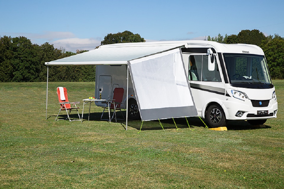 DWT Happy Sun zijwand XS witte luifelzijwand