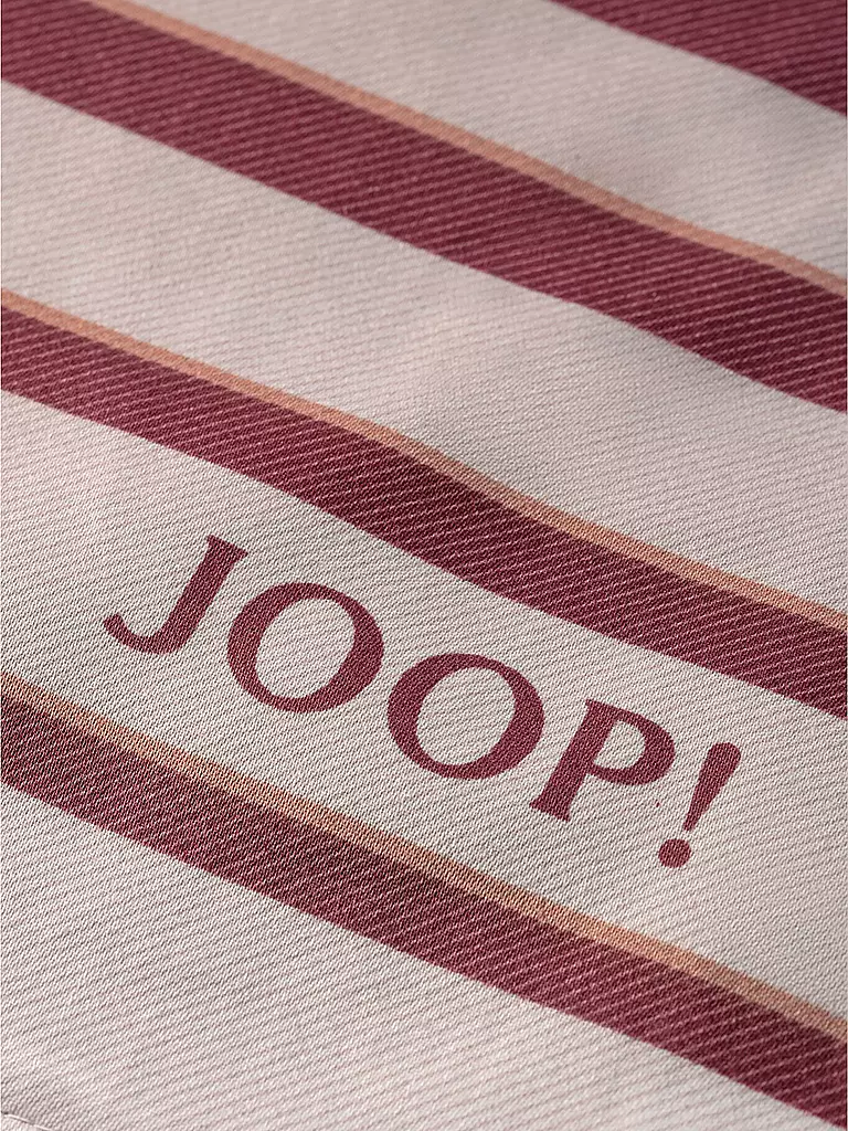 JOOP Satin Bettwäsche SHUTTER 70x90cm/140x220cm Rouge dunkelrot
