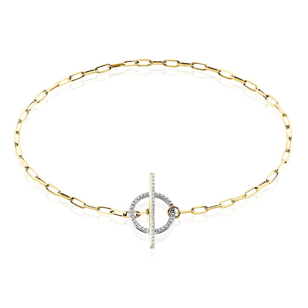 Bracelet Loved One Or Jaune Diamant