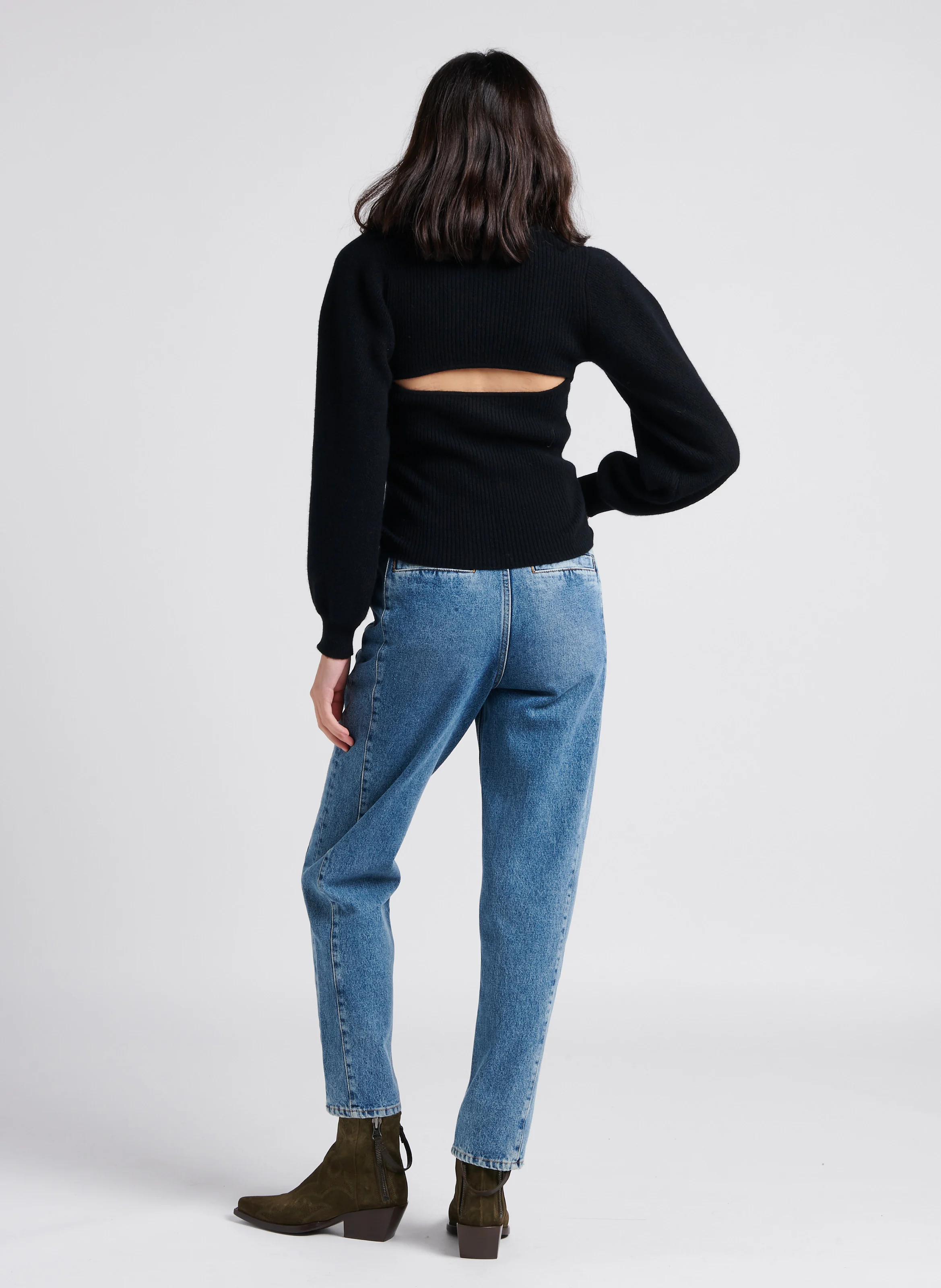 HAROLD - Jean droit en coton | Bleu