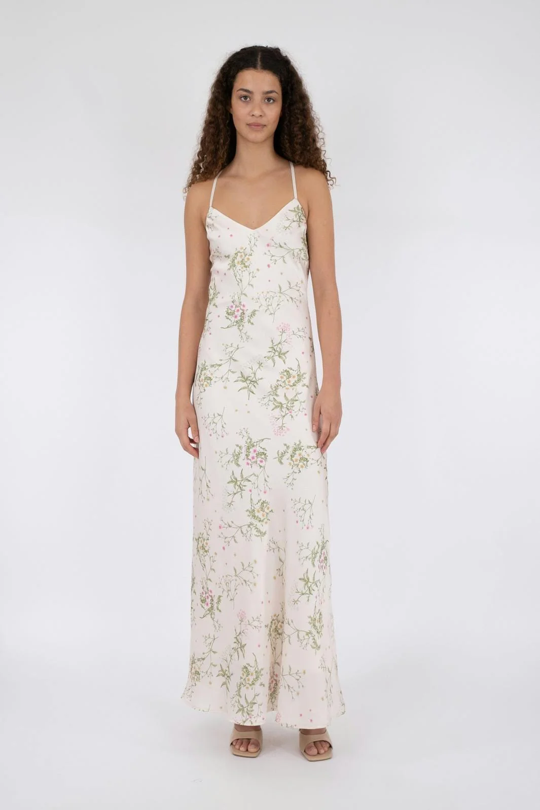 Neo Noir Clia Flower Field Dress
