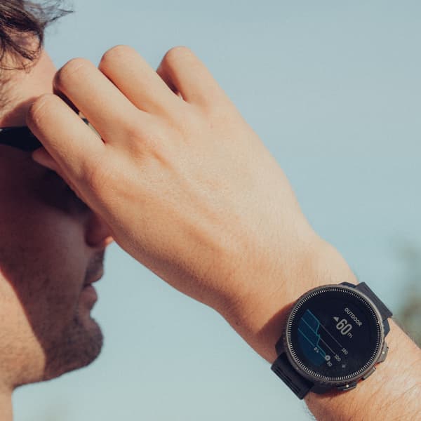 Montre cardio GPS SUUNTO VERTICAL STEEL SOLAR ALL BLACK