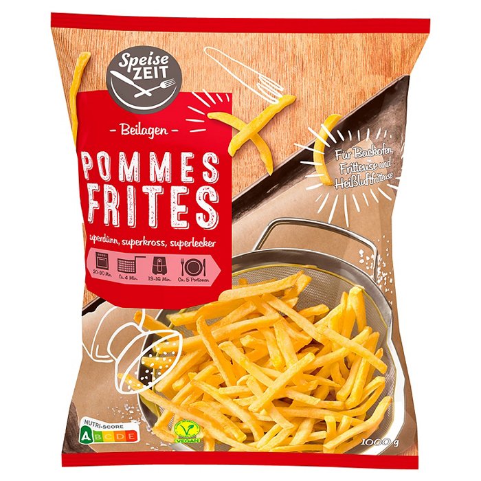 SPEISEZEIT Pommes Frites 1 kg