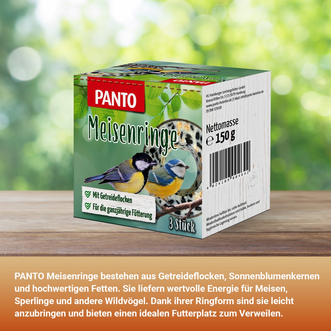 Panto MEISENRINGE 18x150g