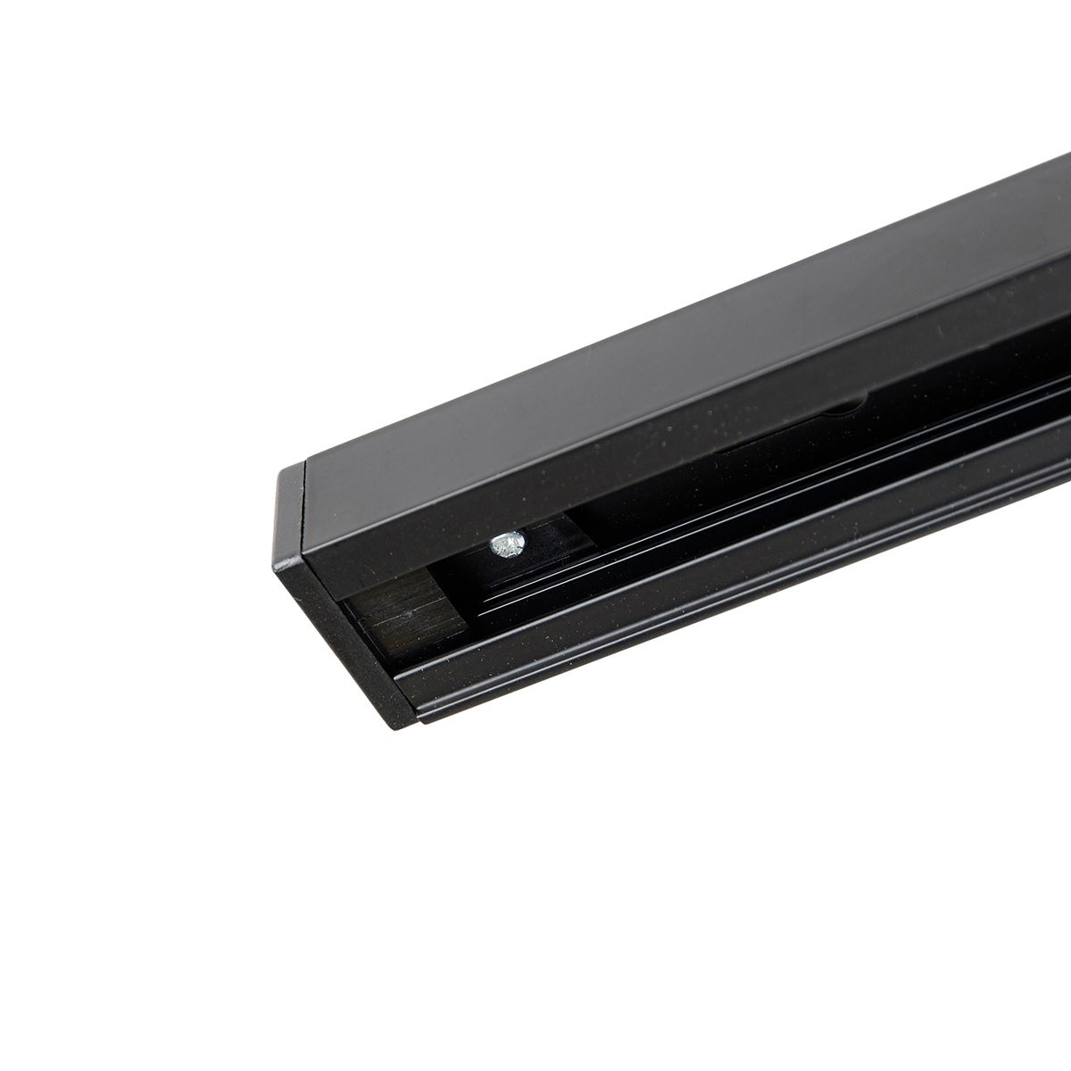 Modern railsysteem met 4 spots zwart 1-fase  - Iconic Yade