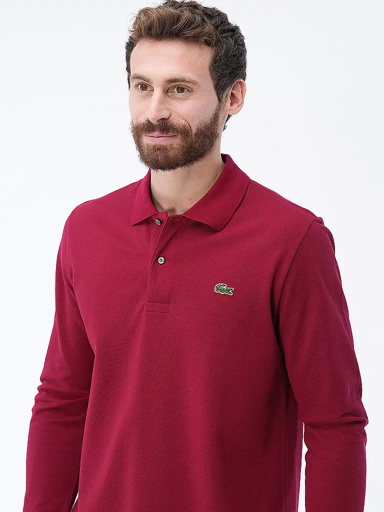 LACOSTE Poloshirt Classic Fit L1312 dunkelrot