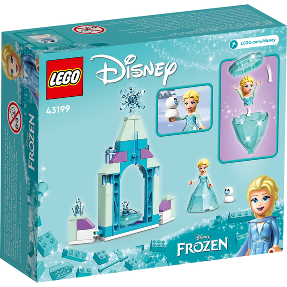 La cour du château d’Elsa LEGO  Princesses 43199