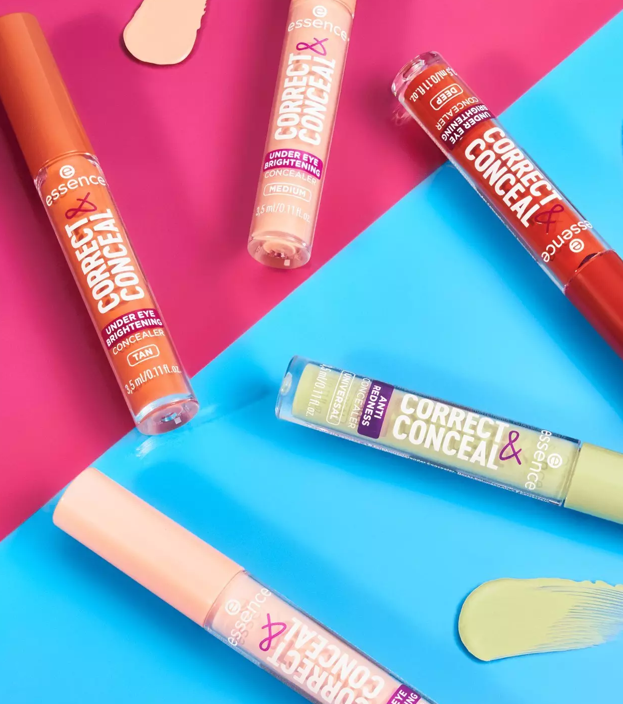 essence - Correct & conceal corretivo iluminador - 30: Tan