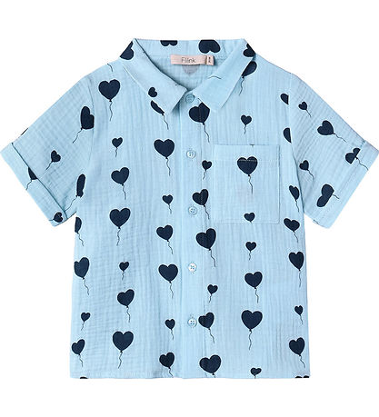 Fliink Hemd - Love - Dream Blue