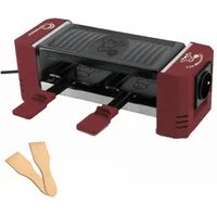 LITTLE BALANCE Raclette Multifonction Raclette 2 personnes piment connectable