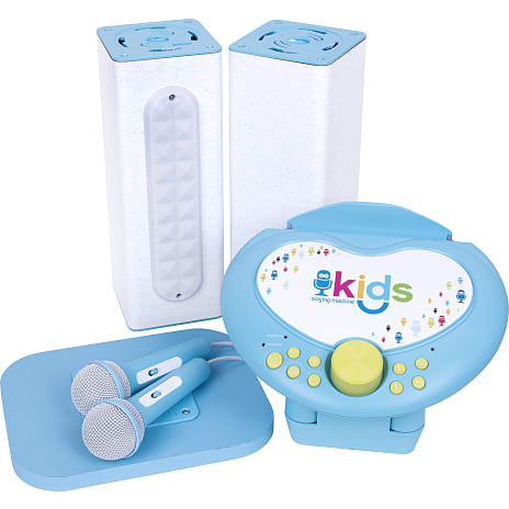 Singing Machine Kids Sing Along Tower Blue