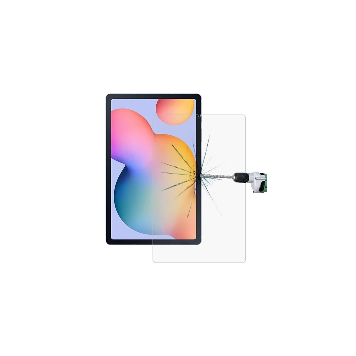 Skjermbeskyttelse 9H herdet glass Samsung Galaxy Tab S6 Lite P610 / P615