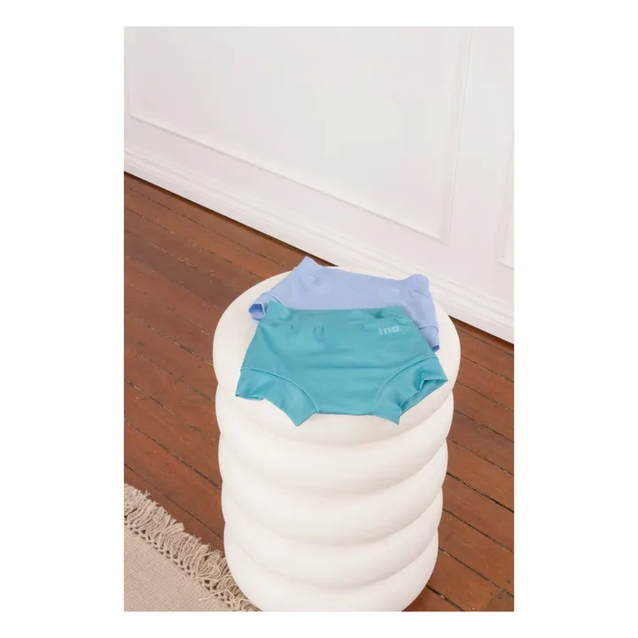 Ina Swim Slip de Bain Matière Recyclée Lumi  | Vert