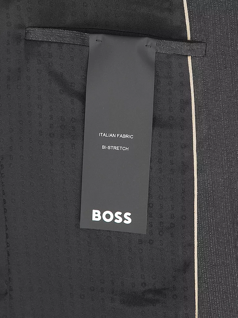 BOSS Anzug Slim Fit schwarz