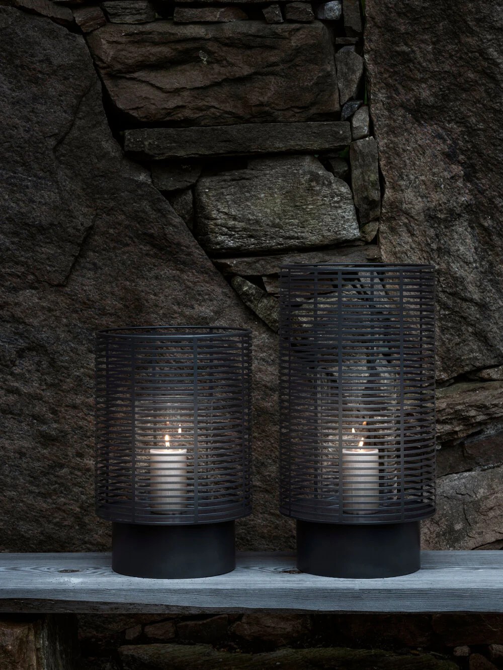 Blomus  OLEA lanterne, stor- Gunmetal