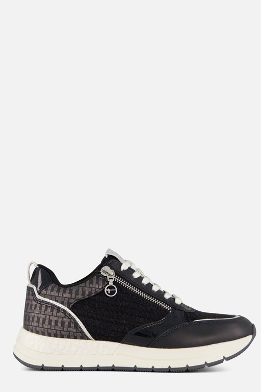 Tamaris Essential Sneakers beige Textiel