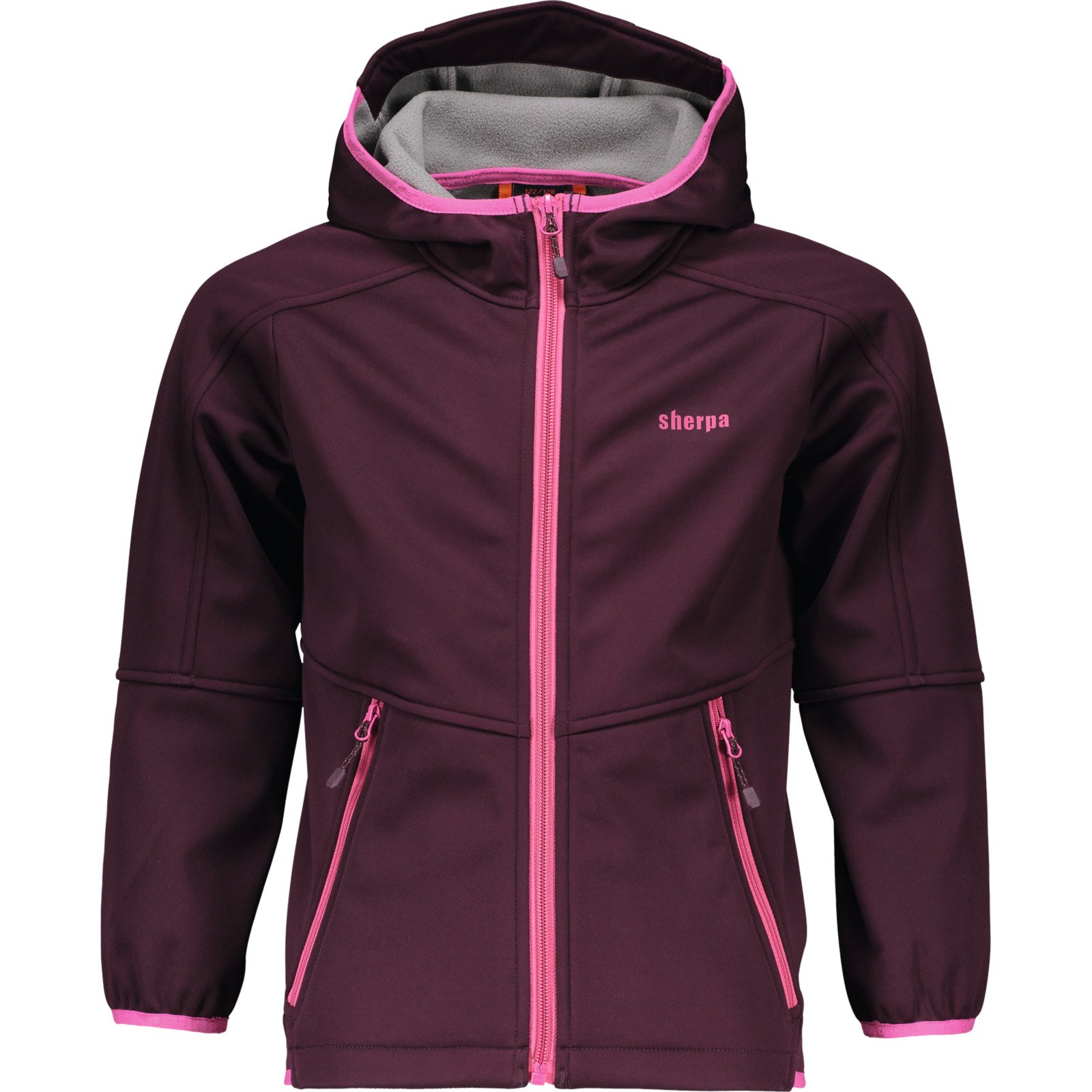 Sherpa Kinder-Softshelljacke Makalu lila