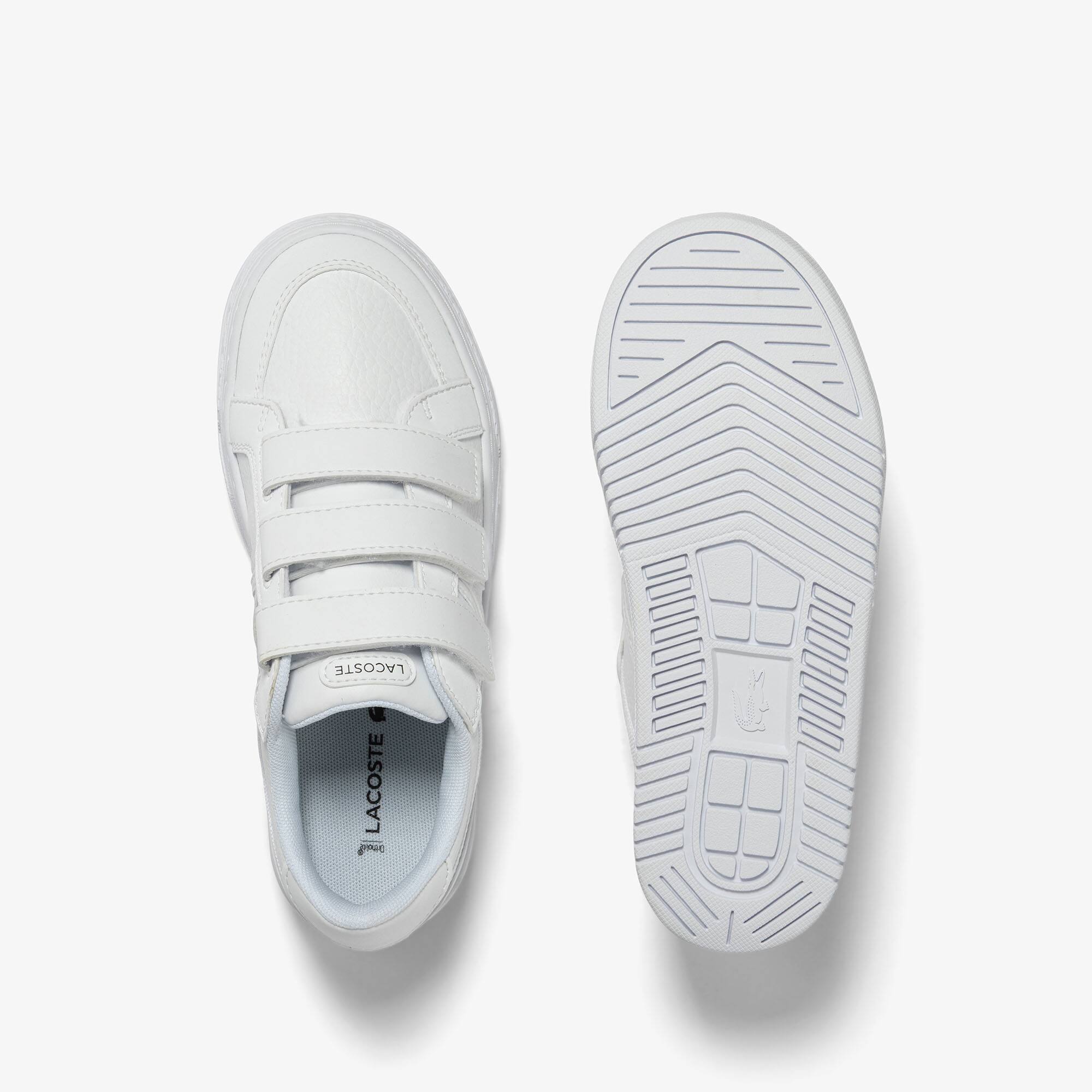 Sneakers L001 enfant Lacoste en synthétique Sneakers - Blanc - Lacoste - Enfant