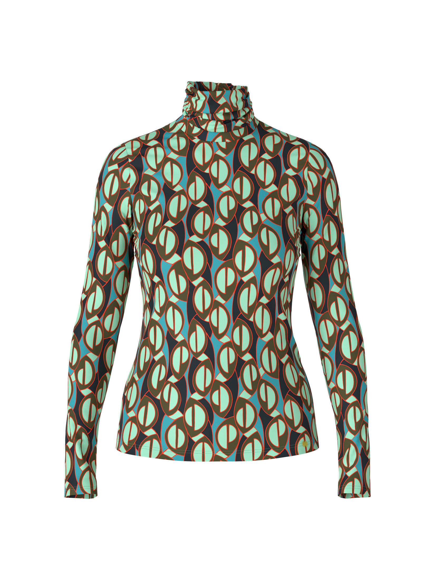 Marc Cain| Damen Rollkragenshirt mit Viskose