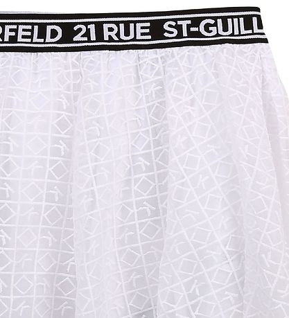 Karl Lagerfeld Rock - Organic Vision - Weiß m. Logos