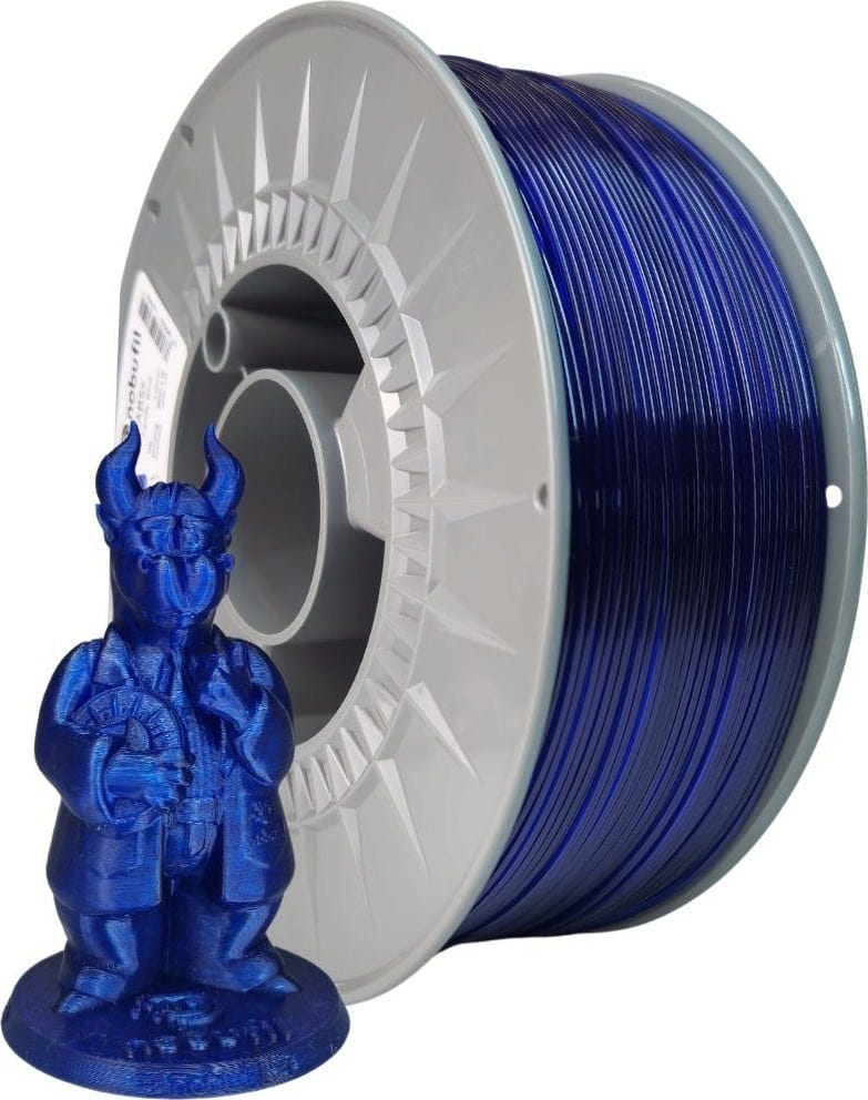 Nobufil  ABSx Candy Blue, 1,75 mm / 1000 g    ABS Filament aus recycelten Kunststoffen