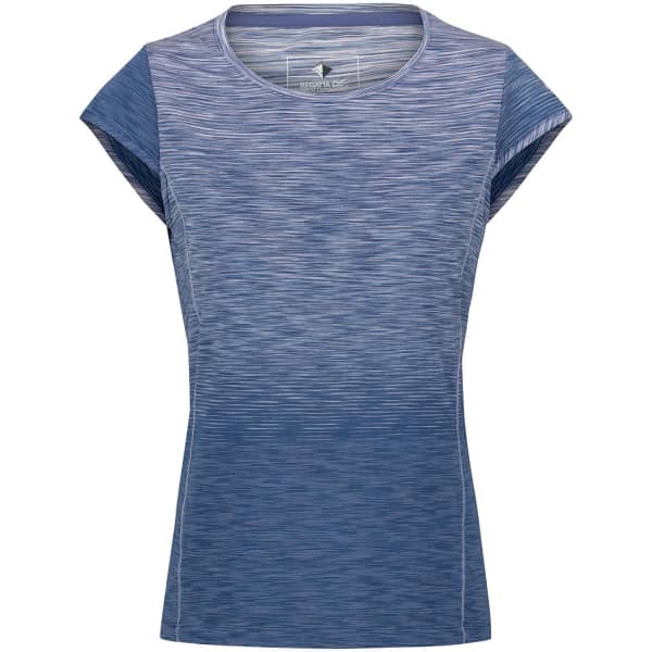 T-shirt randonnée REGATTA W HYPERDIMENSION II DUSTY DENIM OMBRE