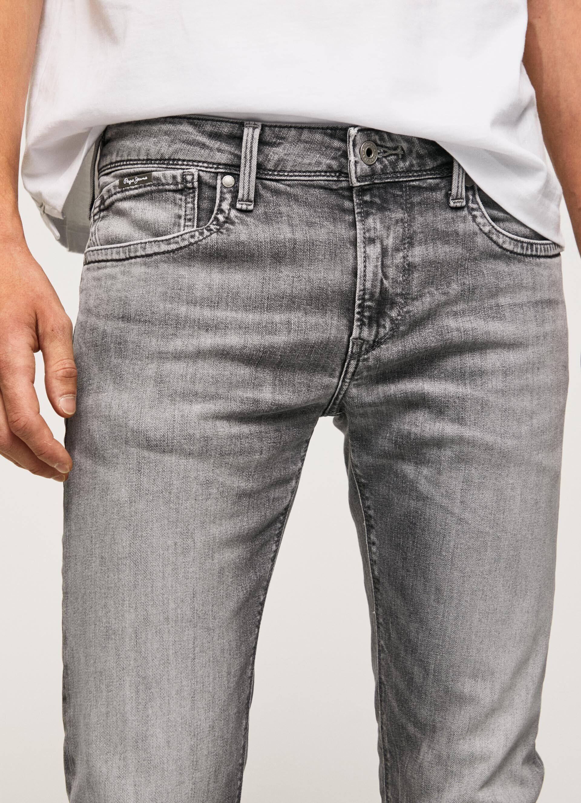 Calça jeans Hatch Fit Slim com cintura baixa - jeans