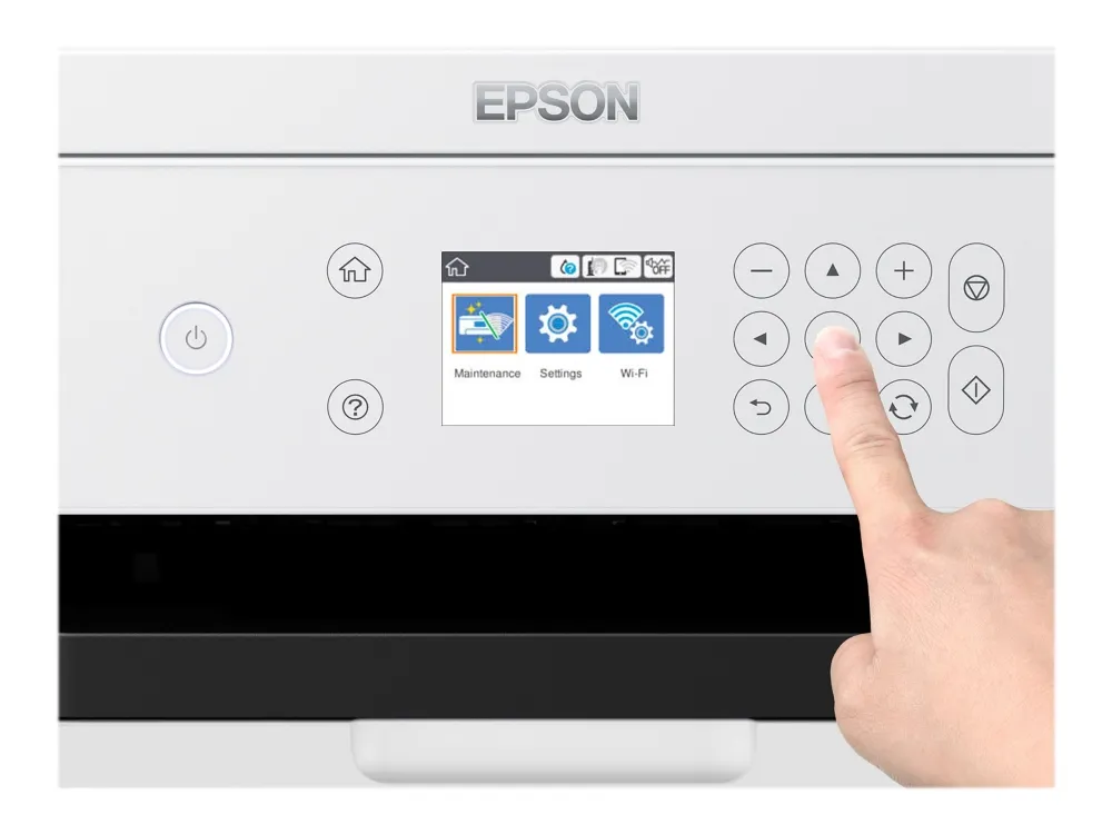 Epson SureColor SC-F100 - Printer - farve - farvesublimering - A4 - 600 x 1200 dpi - kapacitet: 150 ark - Wi-Fi, USB 2.0, LAN