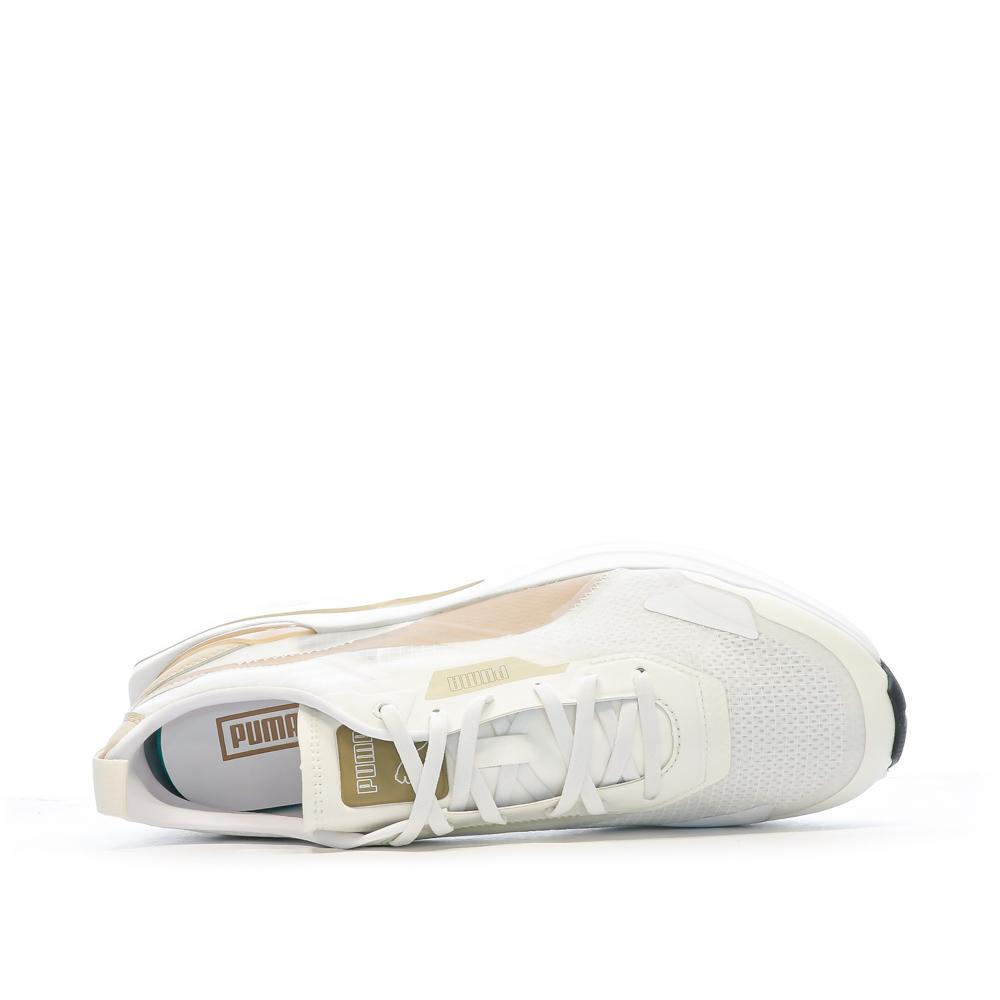 Puma Baskets Blanc/Marron Homme Puma Kosmo Rider