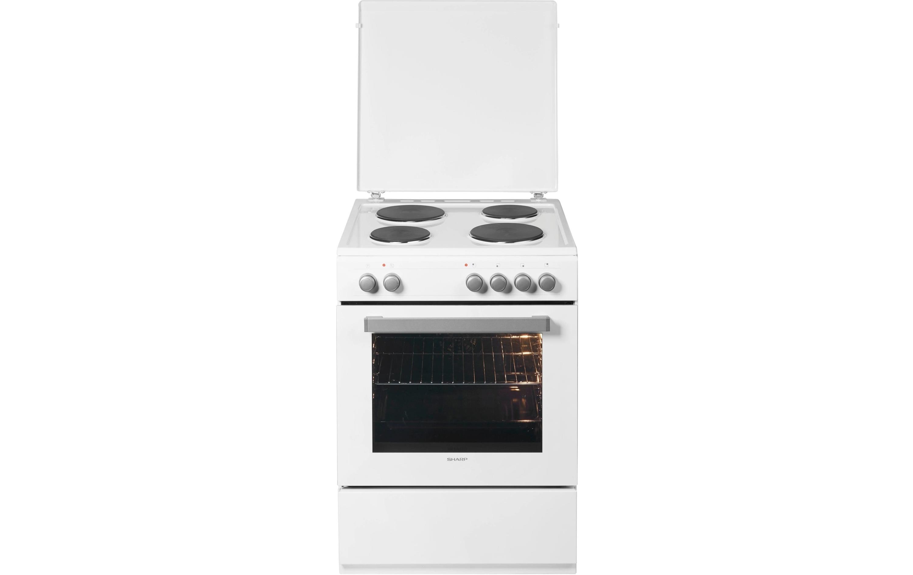 Standherd KF-76HNO22W-DE Weiss<br>Freistehender Herd