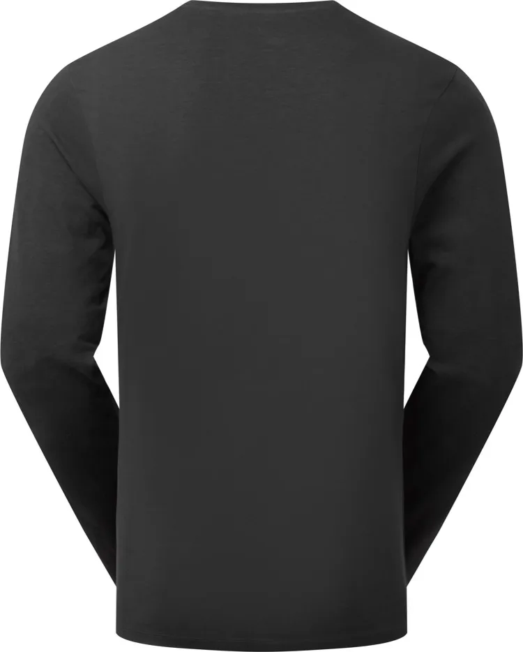 Rab Basecamp Logo Badge Ls Tee Beluga