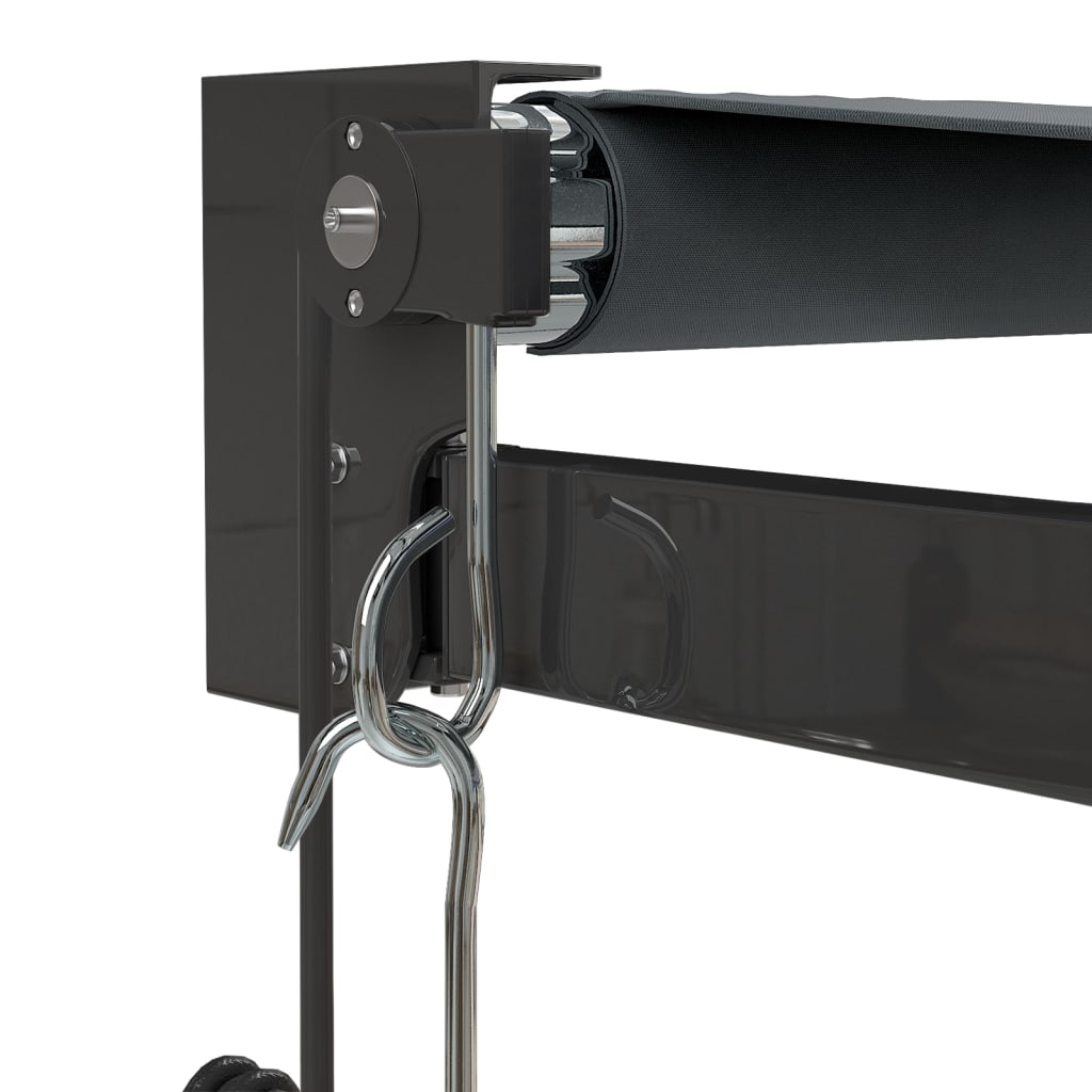 Auvent rétractable automatique anthracite 3,5x2,5 m