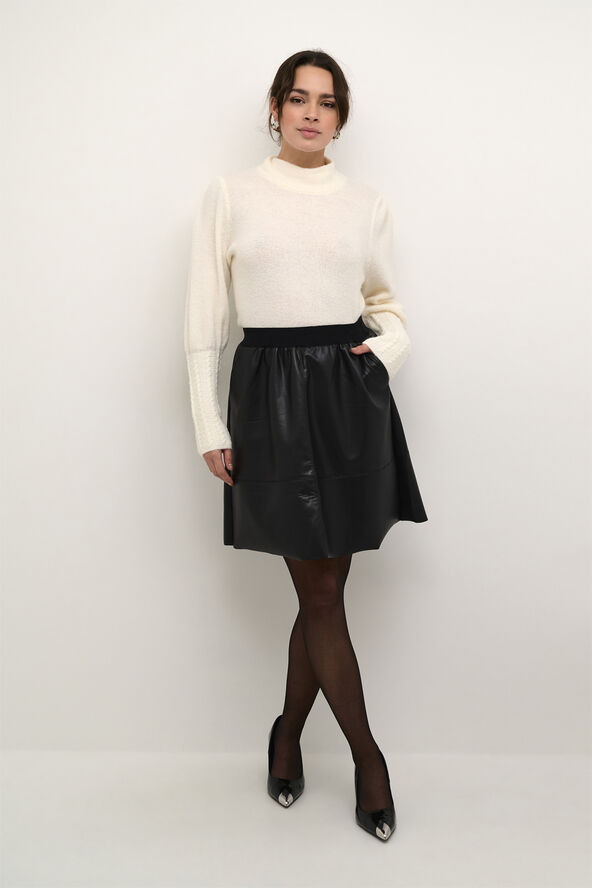Kaffe KAmikka Skirt Black deep