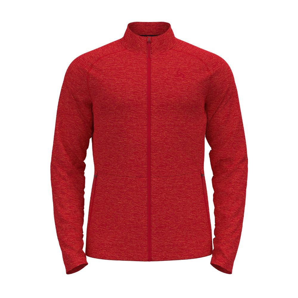 Odlo SESVENNA - Polaire Homme chinese red melange