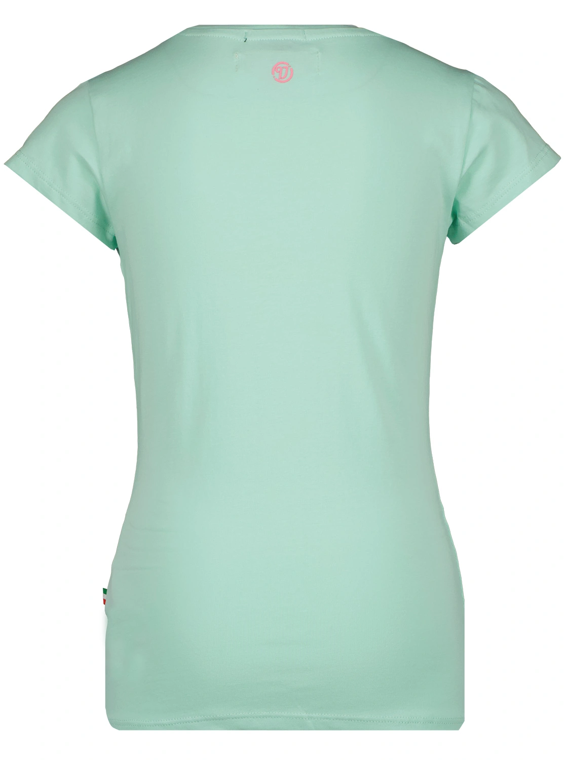 T-Shirt LOGO PRINT in electric mint
