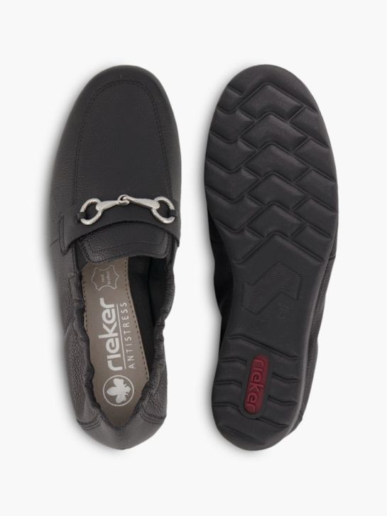Rieker Loafer Schwarz