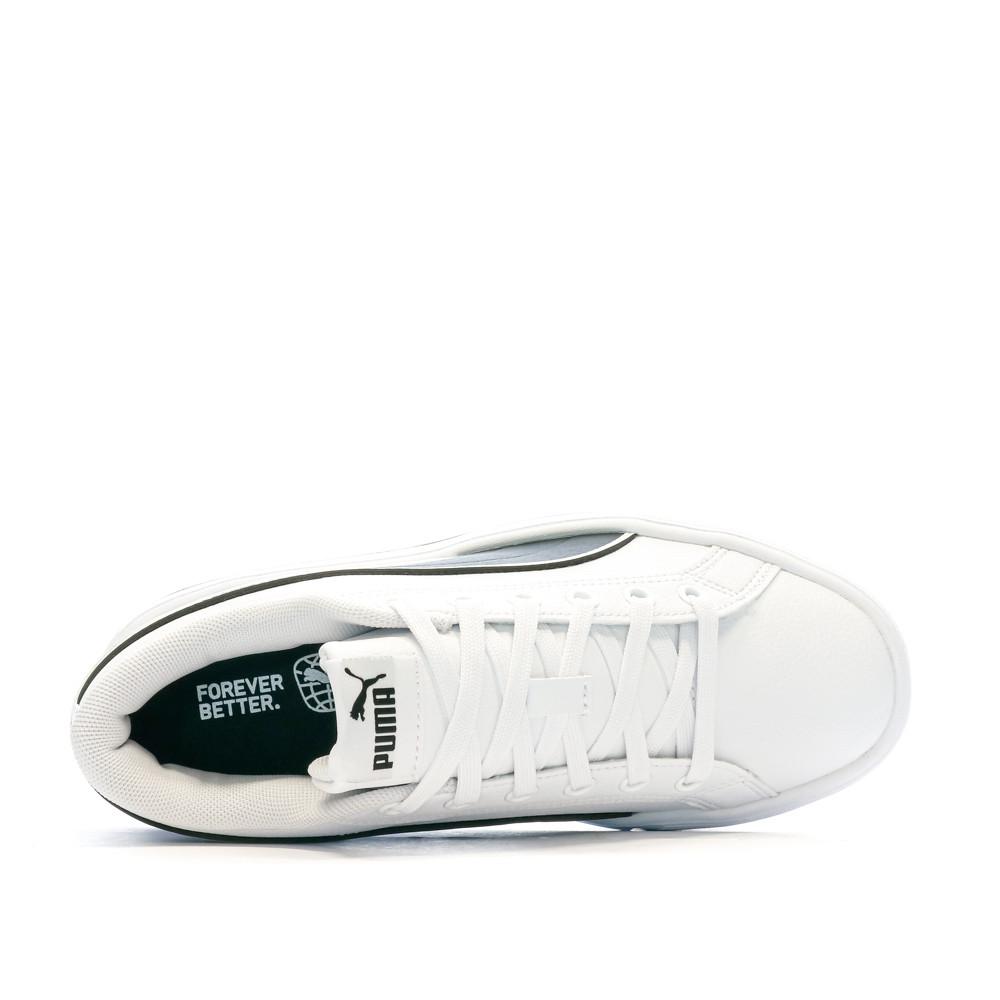 Puma Baskets Blanc/Noir Plateforme Femme Puma Kaia 2.0