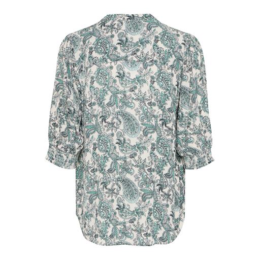 Fransa Avery Skjorte, Moonbeam/Brook Green, XL