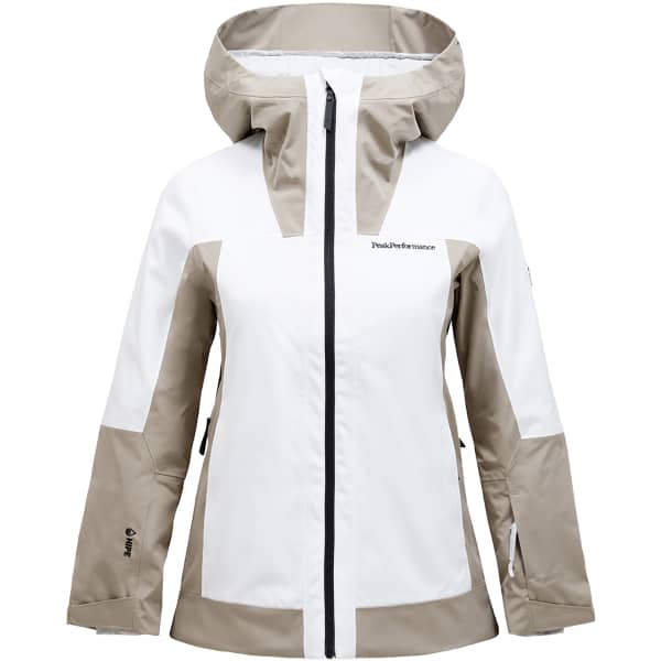 Veste de ski PEAK PERFORMANCE W RIDER TECH INSULATED JACKET OFFWHITE/AVID BEIGE