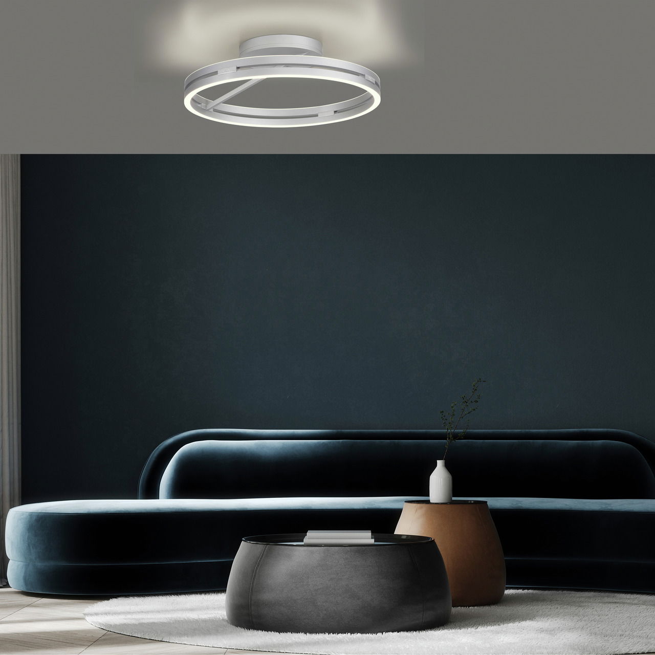Paul Neuhaus Deckenleuchte PURE LOOP