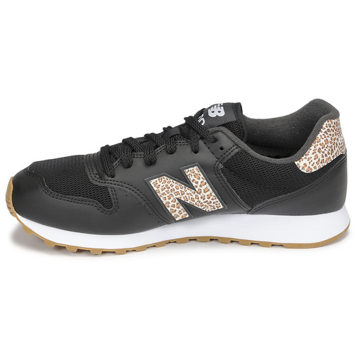 New Balance - 500 - Noir / Léopard
