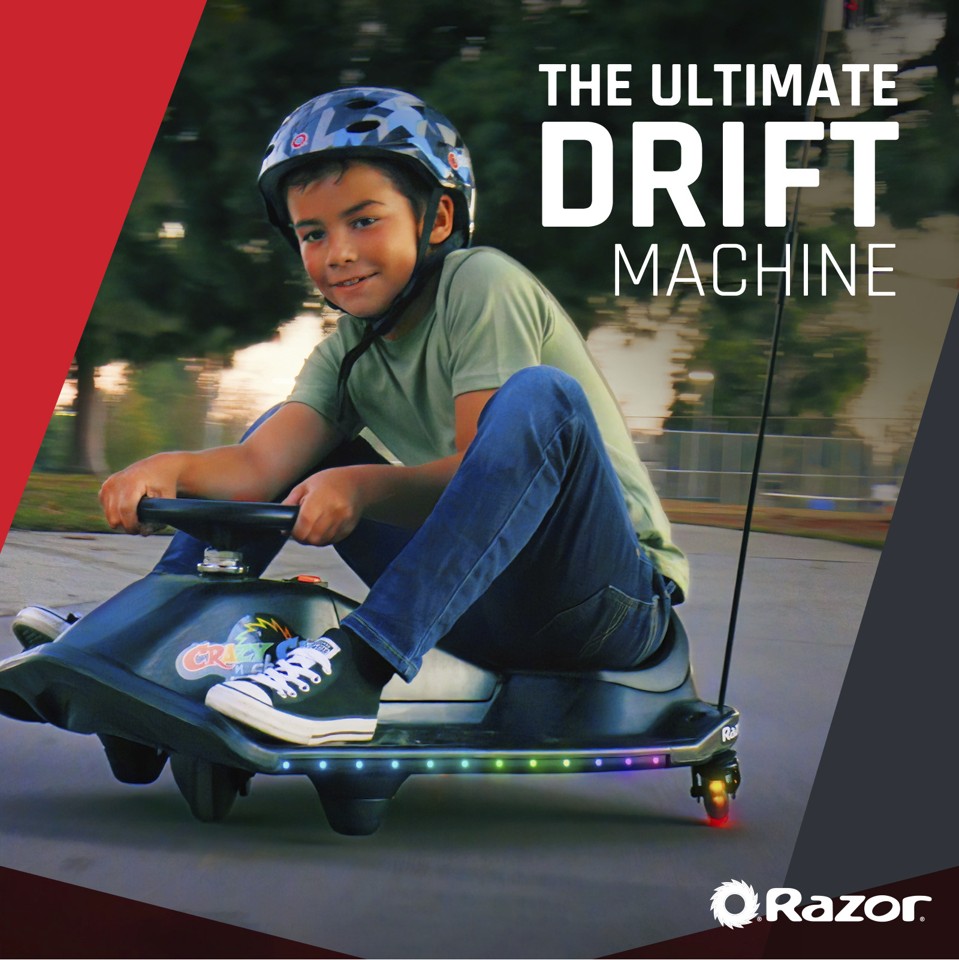 Razor - Crazy Cart Shift Lightshow
