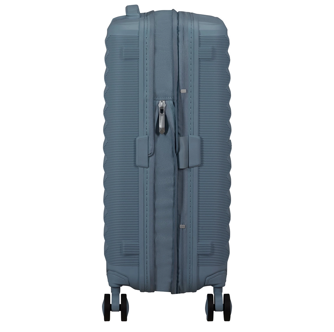American Tourister Fastforward Spinner 55 EXP Steel Blue