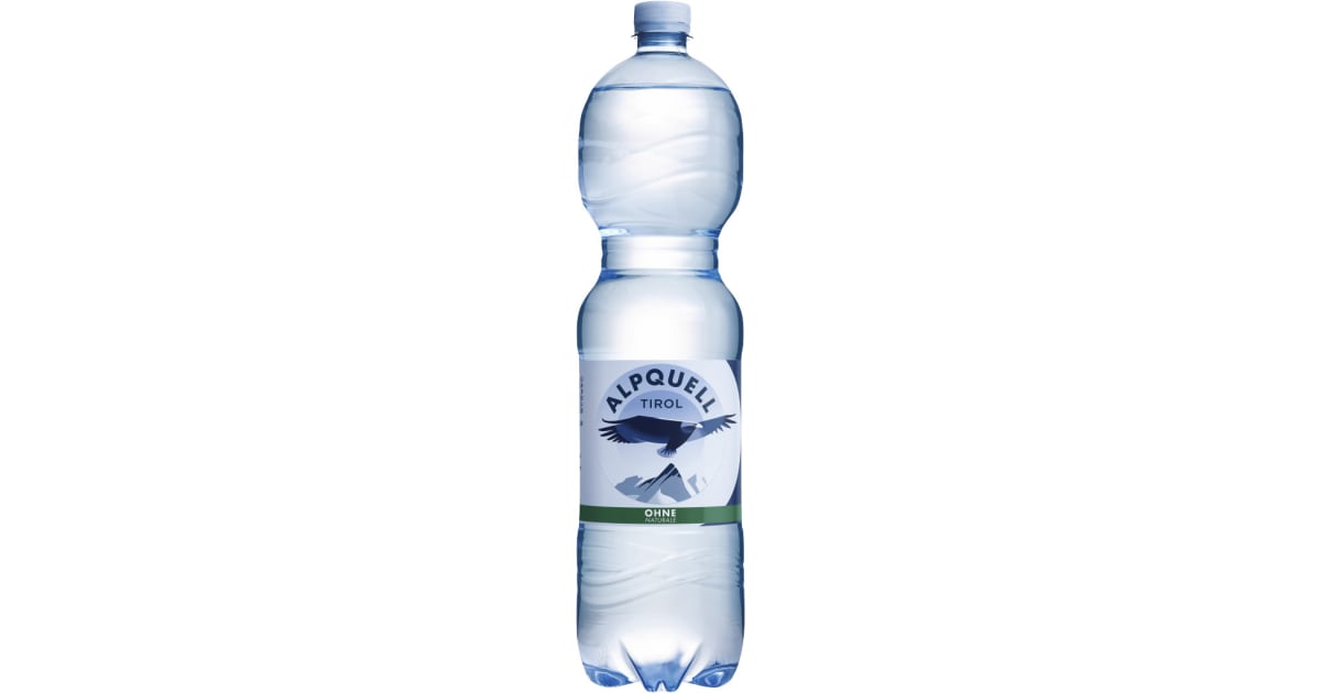ALPQUELL Mineralwasser ohne Kohlensäure 1,5 Liter (Einweg)