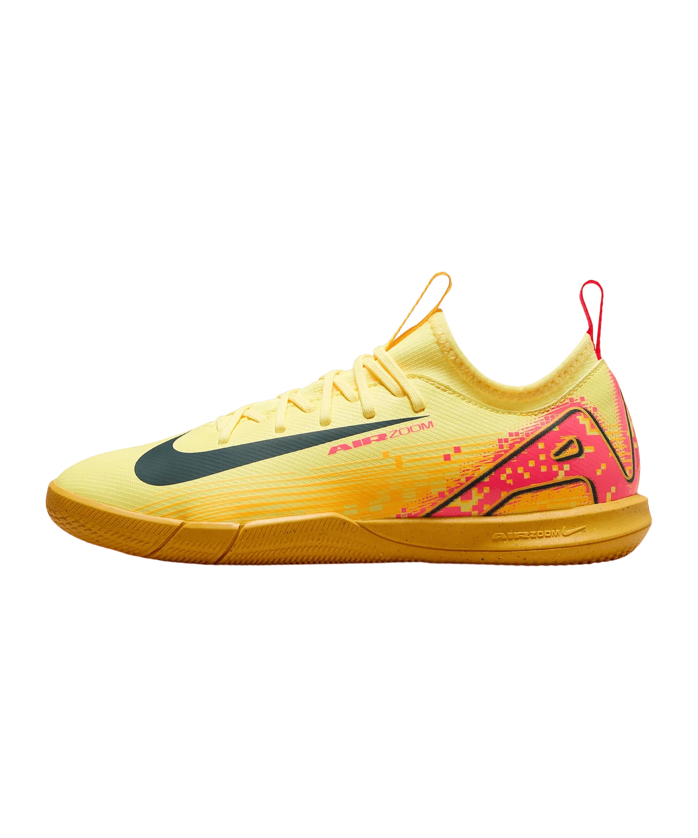 Nike Jr Air Zoom Mercurial Vapor XVI Academy IN Mbappe Signature Kids Orange Blau F800